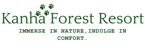 logo of "Kanha Forest Resort" near kanha national park